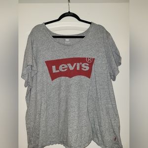 Levi Gray shirt size 3x